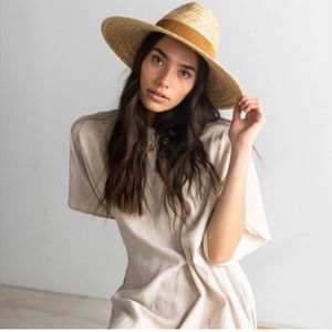 Gigi Pip Isla Straw Fedora XS 55
